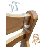 2 Stück Haken für den Hauck Kinderhochstuhl - Alpha, Alpha+ & Beta