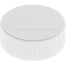 magnetoplan Magnet Super D.34mm weiß MAGNETOPLAN