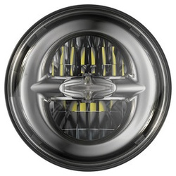 J.W. Speaker LED Scheinwerfereinsatz 7 Zoll 8720 Retro Klassische Reflektoroptik