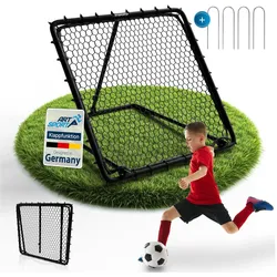 ArtSport Fußball Rebounder Power Pass - verstellbar, stabiler Rahmen, platzsparend verstauen