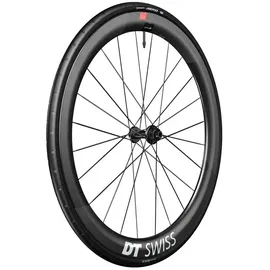 DT Swiss Arc 1100 Dicut 50 Disc Cl Tubeless + Continental Aero 111 700 X 26 Rennrad-vorderrad - Black - 12 x 100 mm