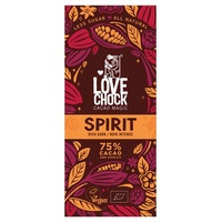 Lovechock Tafel Spirit Zartbitter-Schokolade mit Inulin bio