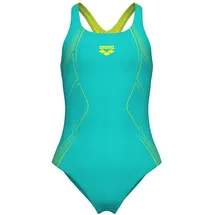 Arena Graphic Badeanzug Water-yellow Star Blau 128