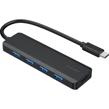 Gembird UHB-CM-U3P4P-01 - hub USB 3.1 Gen 1 Typ-C