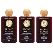 Bronz Express Bronz Express, Selbstbräuner, 3x Academie Bronz Express Lotion Auto-Bronzante Teintee Selbstbräunungslotion 100 ml = 300 ml (300 ml)