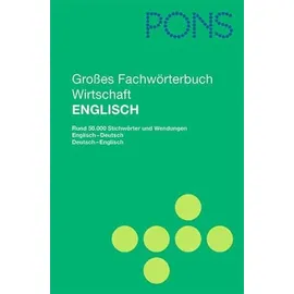Pons Großes Fachwörterbuch Wirtschaft. Englisch - Deutsch / Deutsch - Englisch, Fachbücher von Sigrid Collin Janssen