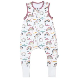 TupTam Baby Schlafsack TupTam Regenbogen Herz Wolken 68/74