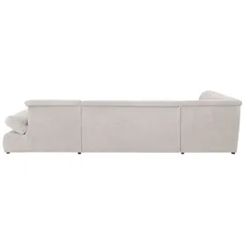 Home Affaire Wohnlandschaft Polyester U-Form 3-Sitzer Beige