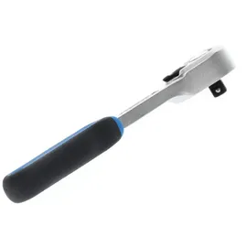 Gedore Umschaltknarre 1/4 Zoll, 6,3 mm Antrieb, 9° Rückschwenkwinkel, 127 mm lang, 2K-Griff, 2093 U-20