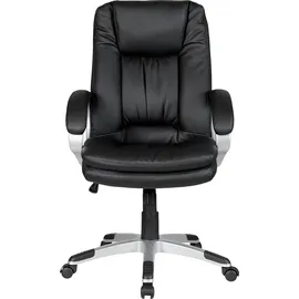 SalesFever Bürostuhl MANADO Kunstleder Schwarz