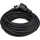 Perel GUMMI-VERLÄNGERUNGSKABEL - 25 m - 3G1.5 - STECKER-TYP E (Französisches System)