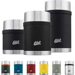 ESBIT Thermobehälter Sculptor Isolierbehälter Speise Gefäß Essen Behälter Thermo Farbe: Burgundy, Größe: 1 L