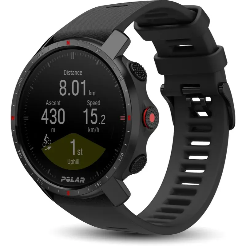 POLAR Polar Grit X Pro Smart Watch Farbe Black DLC 1 St.