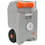 Asixxsix Wassertank, 25 Liter (6,6 Gallonen) Fassungsvermögen,tragbarer Wasserkanister mit einfacher Verbindung,Campingdusche und Füllstandsanzeige für Picknick, Wandern und Camping