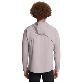 Under Armour Outrun The Storm Shell Jacke - Tetra Gray / Morph Green / Reflective - 3XL