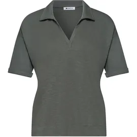 STREET ONE STREET ONE, Jersey, Poloshirt bound Green 40, - 40