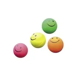 NOBBY Moosgummi Smiley Bälle, S, Ø 4,7 cm