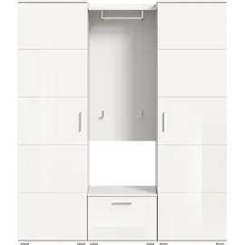 INOSIGN Valge Garderoben-Set 180 x 37 x 191 cm weiß