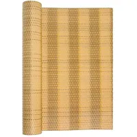 vidaXL Balkon-Sichtschutz 300 x 90 cm Hellbraun Rattan