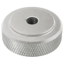 Dynavox Gerätefüße mit Rändelung Silber, Ø Silber