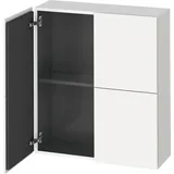 Duravit L-Cube Halbhochschrank 70 x 80 x 24,3 cm Weiß