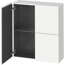 Duravit L-Cube Halbhochschrank 70 x 80 x 24,3 cm Weiß