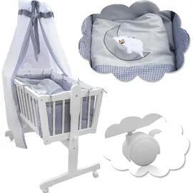 VitaliSpa VitaliSpa, Stubenwagen + Babywiege, mit Rollen