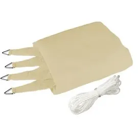 WINDHAGER Sonnensegel Capri, Rechteck 400cm Champagner,