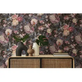 A.S. Création Vliestapete Blumen 53 x 1005 cm 10,05 m2 Bunt/Blau/Gelb/Rot 388211