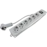 Unitec Steckdosenleiste 6-fach 1,4 m Weiß