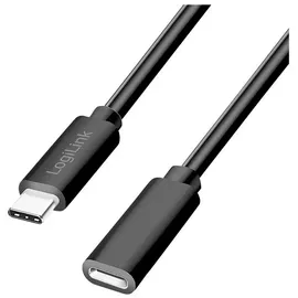 Logilink CU0212 - Sync- & Ladekabel, USB-C Verlängerung, 100 W 3 m
