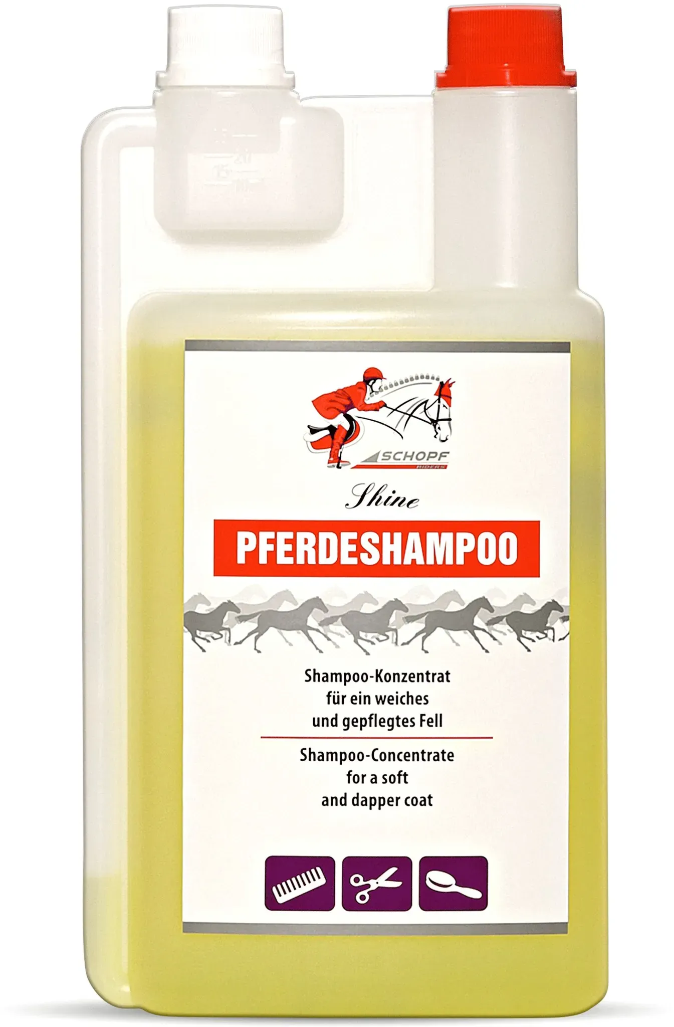 Silberkraft Sensitiv Shampoo für Pferde und Fohlen 500 ml