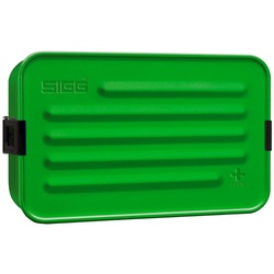 Sigg Lunchbox SIGG Brotdose, Frühstücksdose, Metal Box ‚Plus‘, Alu grün 1850 ml
