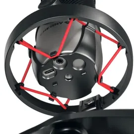 Cherry UM 6.0 ADVANCED USB-Mikrofon für Streaming und Office mit Shock Mount