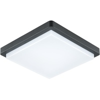 EVN LED Leuchte anthrazit viereckig 235x235x64mm 14W, 3000K, 1266lm,