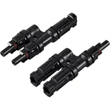 Sygonix Solaradapter T-Verbinder (2 zu 1) 1000V SY-6407998 Y-Stecker