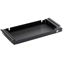 TecLines TUS008B Unterbau Schublade 186mm tief S, abschließbar, schwarz