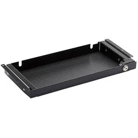 TecLines TUS008B Unterbau Schublade 186mm tief S, abschließbar, schwarz