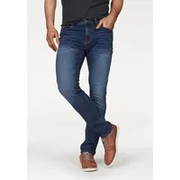 bruno banani Straight-Jeans Hutch 36, Länge 30 blau Herren Straight Fit Jeans