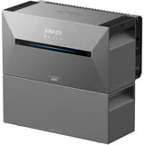 Anker SOLIX Balkonkraftwerk mit Speicher, Solarbank 2 E1600 Pro (1600Wh) mit BP1600 Akku (1600Wh), 4 MPPT, All-in-One Stromspeicher mit Mikroinverter, 6000 Ladezyklen, 3,2kWh Kapazität, Plug&Play