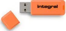 INTEGRAL USB-Stick 2.0 8GB Neon orange