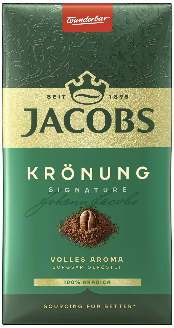 Preisvergleich Produktbild Jacobs Krönung Signature Kaffee gemahlen (500g)