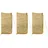 DEMA Jutesack 50 kg 60 x 105 cm 3er Set
