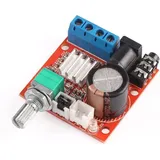 Fasizi Mini 2.0 Hi-Fi Elektronischer Stereo-Audio-Verstärker Tragbarer Verstärker 10 W + 10 W 2 Kanal Class-D DC 12 V Digital Booster Verstärker Board Modul für CD MP3 MP4 PC Lautsprecher