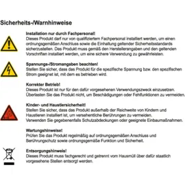 BLANKO Wippschalter Einbau 2-polig Beleuchtet Grün