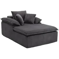 Redom Relaxsofa, Grau, Textil, 122x92x177 cm, Wohnzimmer, Sofas & Couches, Sofas