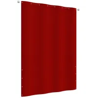 vidaXL Balkon-Sichtschutz Rot 160x240 cm Oxford-Gewebe