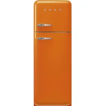 Smeg FAB30ROR6 Retro-Kühl-Gefrierkombination (222 l, 1720 mm hoch, Orange)