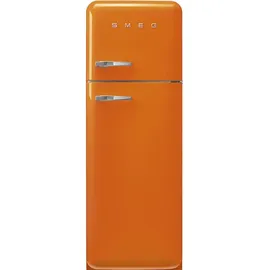 Smeg FAB30ROR6 Retro-Kühl-Gefrierkombination (222 l, 1720 mm hoch, Orange)