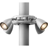 somagic Etherma Solamagic Licht am Mast Sonnenschirm-Beleuchtung 4x 5 Watt 230 v Licht am Mast titan 9105009